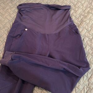 Figs maternity joggers. Navy. Size L